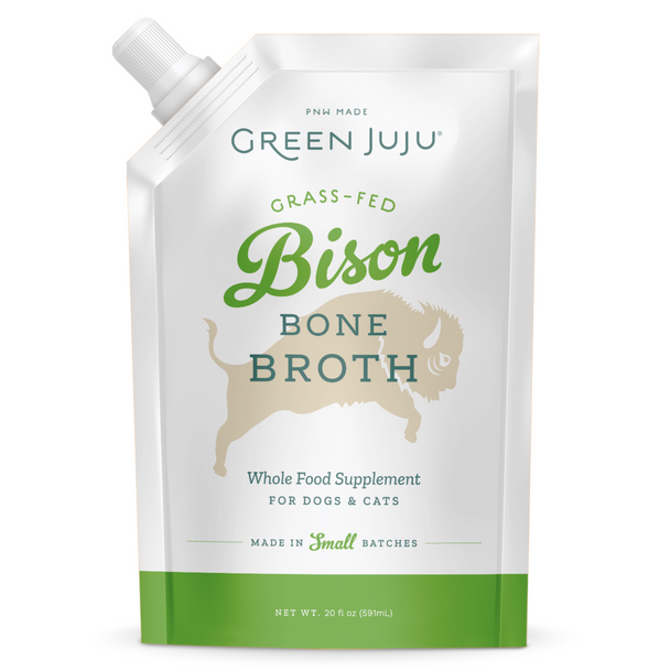 Green Juju Bison Bone Broth, 20 oz.