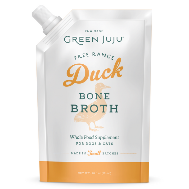 Green Juju Duck Bone Broth, 20 oz.