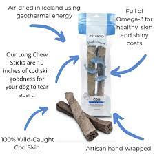 Icelandic Hand Wrapped Cod Stick, 2 Pack