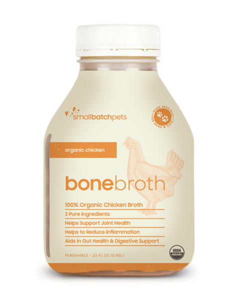 Smallbatch Frozen Organic Bone Broth, Chicken, 22 oz.