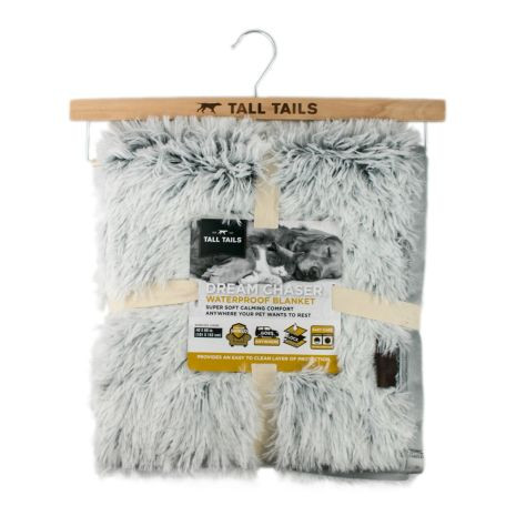 Tall Tails Waterproof Blanket, Gray, 40 x 60