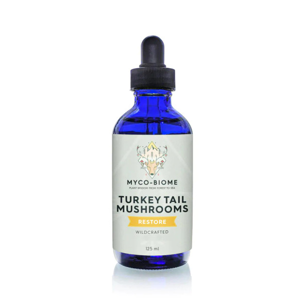 Adored Beast Turkey Tail Mushrooms | Liquid Triple Extract, 59 ml.