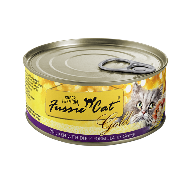 Fussie Cat Chicken/Duck in Gravy, 2.8 oz