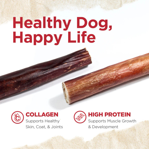 Natural Farm Power Bully Stick, 6"