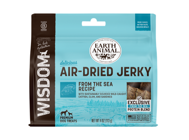 Earth Animal Wisdom Jerky, Sea, 4 oz.