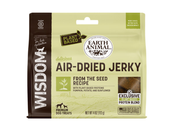 Earth Animal Wisdom Jerky, Seed, 4 oz.