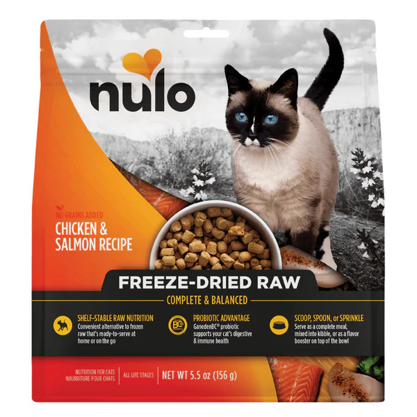 Nulo Freeze-Dried Raw Chicken & Salmon - 16 oz.