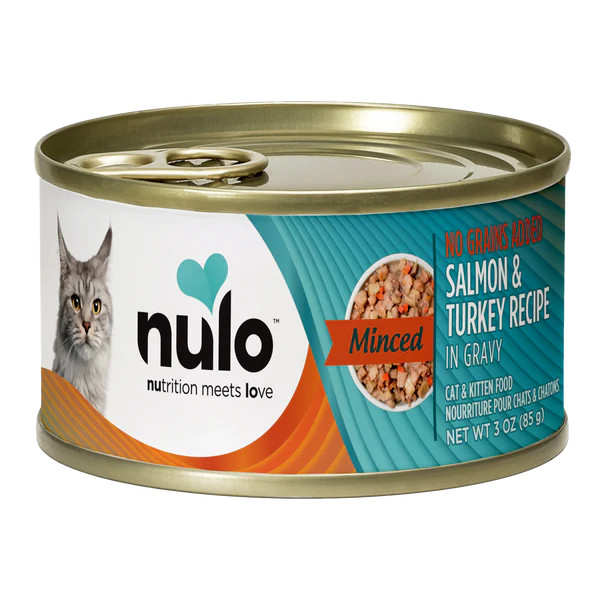 Nulo Minced Salmon & Turkey Recipe In Gravy - 3oz