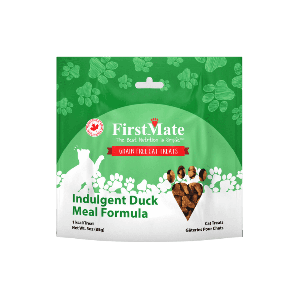 FirstMate Cat GF Indulgent Duck Treats, 3 oz.
