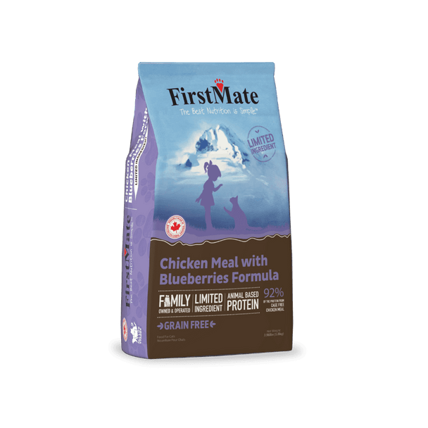 Firstmate Cat Chicken Blueberry Meal, 3.96#
