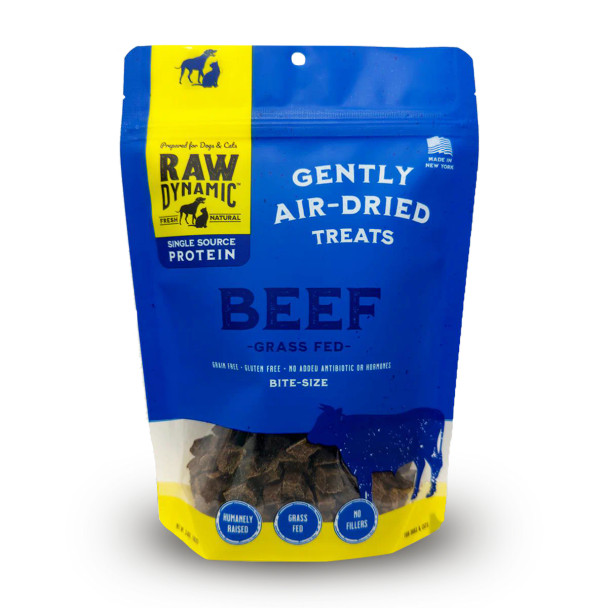 Raw Dynamic Limited Ingredient Air Dried Beef Treat, 3.6 oz.