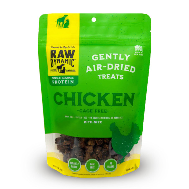 Raw Dynamic Limited Ingredient Air Dried Chicken Treat, 3.6 oz.