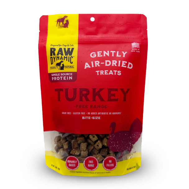 Raw Dynamic Limited Ingredient Air Dried Turkey Treat, 3.6 oz.