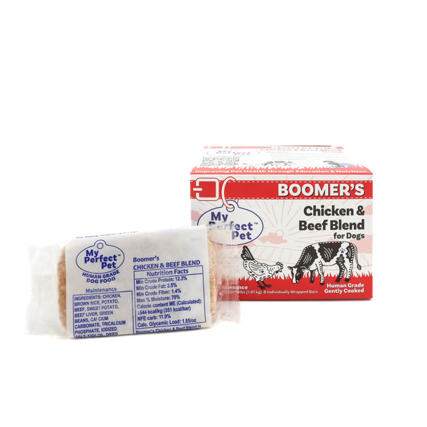 My Perfect Pet Dog Frozen Boomer Chicken Beef, 4#