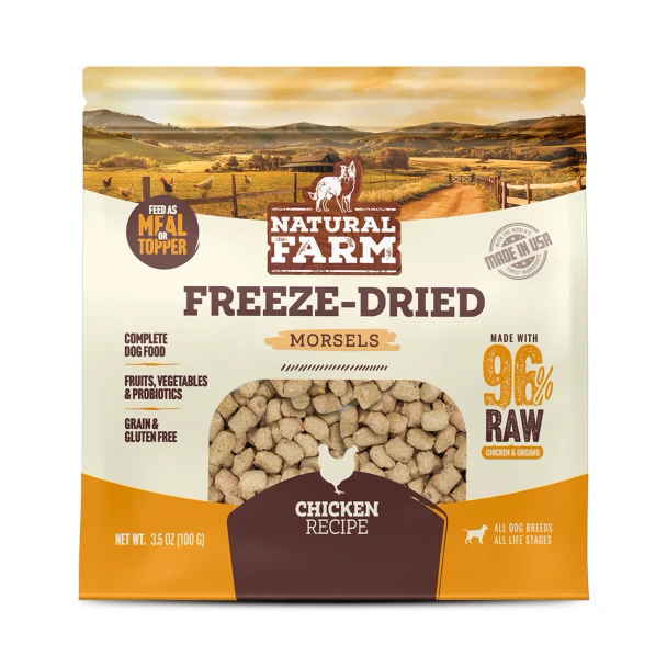 Natural Farm Freeze Dried Chicken Morsels