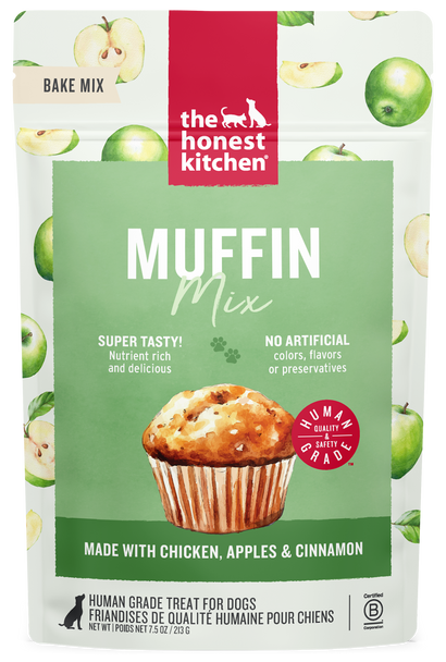 Muffin Mix made with Chicken, Apples & Cinnamon, 7.5 oz.