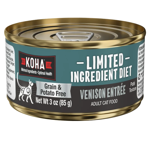 Koha Cat Venison LID Pate', 3 oz.