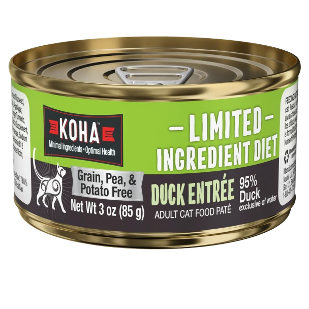 Koha Cat Duck Pate' LID, 3 oz.