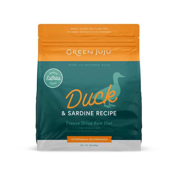 Green Juju Extras - FD Duck Sardine 14 oz.