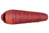 Kelty Cosmic 0 Sleeping Bag, red, shown fully closed