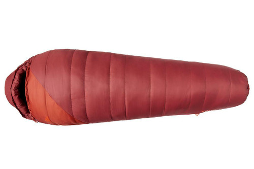 Kelty Cosmic 0 Sleeping Bag, red, shown fully closed