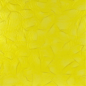 216LL Yellow Cathedral Art Sheet Glass by KOG Kokomo Opalescent Glass Rondalite Texture