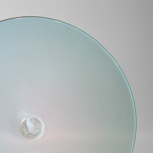 Blown Rondels - 509 Blue/Green Blown Rondels - 509 Blue/Green