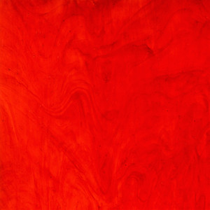 41L Cerise Ruby Light Cathedral Art Sheet Glass by KOG Kokomo Opalescent Glass Smooth Texture