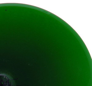 Spun Rondel in 659 Dark Christmas Green Spun Rondel in 659 Dark Christmas Green