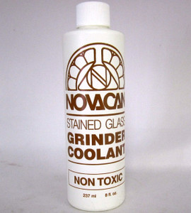 Cutting Oil for Glass Cutters by Novacan, Nontoxic, Oil Based, 8 Oz. 