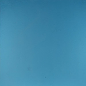 618 Light Peacock Blue Cathedral Art Sheet Glass by KOG Kokomo Opalescent Glass Smooth Texture