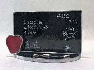 Standing Blackboard with Apple Standing Blackboard with Apple