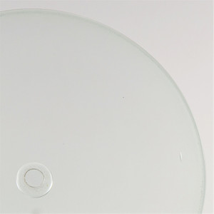 Blown Rondels - 510 Flashed Light Blue Green Blown Rondels - 510 Flashed Light Blue Green