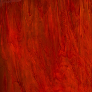 90 (Cerise Ruby and Violet) Streaky Art Sheet Glass by KOG Kokomo Opalescent Glass Smooth Texture