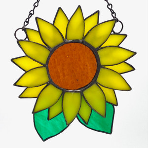 Double Layered Sunflower Suncatcher - 7961 Double Layered Sunflower Suncatcher - 7961