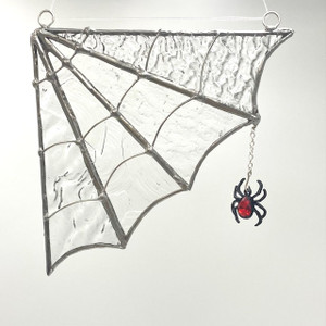 Corner Spider Web Suncatcher/Gusset - 8270 Corner Spider Web Suncatcher/Gusset - 8270