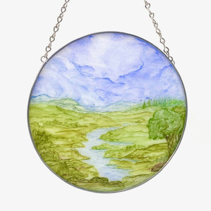 August 26 Wednesday - Painting on Glass  - 8:30 am - 11:30 am OR 1:00 pm - 4:00 pm with Dee