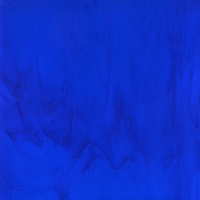 Hilo Wave Blue Streaky OB Off Batch Sheet Glass by KOG Kokomo Opalescent Glass Smooth Texture