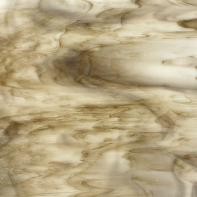 Sheet Glass - 61ML (Brown, Lighter White) Opalescent Combination