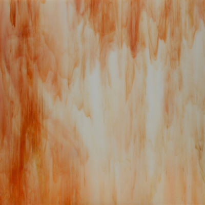 214L (Red (225LL), White) Opalescent Combination Smooth Texture Art Sheet Glass