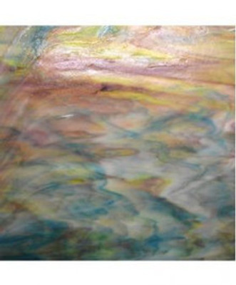 Sheet Glass - 5515 (Dark Purple (806), Chartreuse Green (661), Dark Turquoise Blue (609), White (Opal))