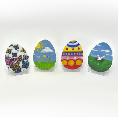 March 07 Saturday - KIDS CLASS - Painting on Glass  - 9:00 am - 11:00 am