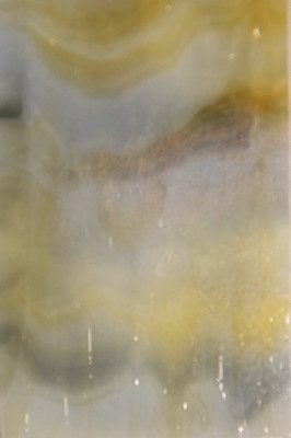 Sheet Glass Sample - 1081 (Medium Amber, Grey, Opal)
