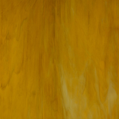 145 (Dark Amber (18L), White) Opalescent Combination Art Sheet Glass by KOG Kokomo Opalescent Glass Smooth Texture
