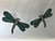 Pair of Hoosier Dragonfly Suncatchers Pair of Hoosier Dragonfly Suncatchers