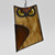 Geometric Owl Art Glass Suncatcher - in Brown and Amber - by KOG Kokomo Opalescent Glass