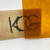 Detail of Sheet Glass - 18LL (Medium Amber) in Wavolite Texture Detail of Sheet Glass - 18LL (Medium Amber) in Wavolite Texture