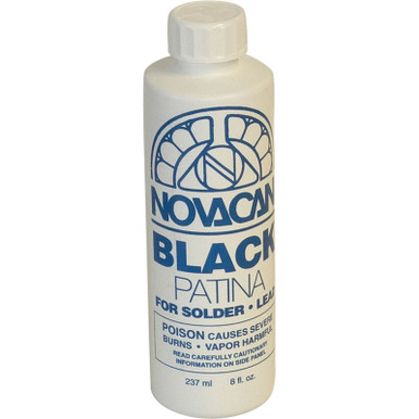 Large Novacan Black Patina for Solder - 16 oz