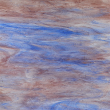 Kokomo Clear Wavolite Stained Glass Sheets