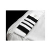 Navy Epaulets - White Stripes